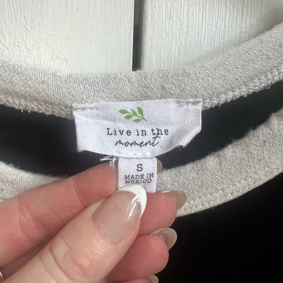 Colorblock Baby Tee - Picture 2 of 3